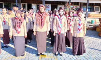 Upacara Hari Pramuka, Pembina Sampaikan Pidato Ka Kwarnas 